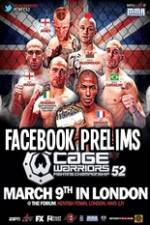 Watch Cage Warriors 52 Facebook Preliminary Fights Sockshare