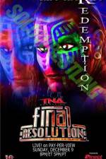 Watch TNA Final Resolution Sockshare