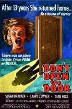 Watch Dont Open the Door Sockshare