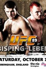 Watch UFC 89: Bisping v Leben Sockshare