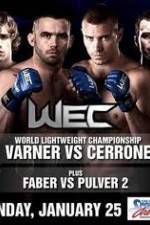 Watch WEC 38 Varner vs Cerrone Sockshare