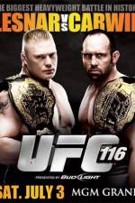 Watch UFC 116: Lesnar vs. Carwin Sockshare