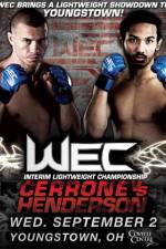 Watch WEC 43 Cerrone vs. Henderson Sockshare