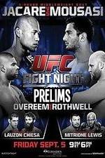 Watch UFC Fight Night 50 Prelims Sockshare