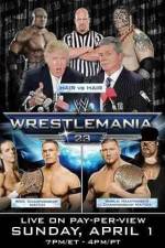 Watch WrestleMania 23 Sockshare