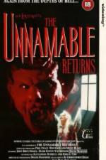 Watch The Unnamable II: The Statement of Randolph Carter Sockshare