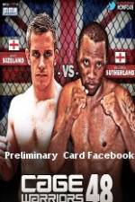 Watch Cage Warriors 48 Preliminary Card Facebook Sockshare