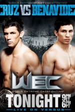 Watch WEC 50 Cruz vs. Benavidez 2 Sockshare