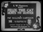 Watch Felix the Cat Hunts the Hunter (Short 1926) Sockshare