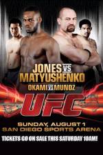 Watch UFC Live Jones vs. Matyushenko Sockshare