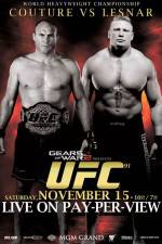 Watch UFC 91 Couture vs Lesnar Sockshare