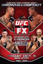 Watch UFC on FX 5 Browne Vs Bigfoot Sockshare