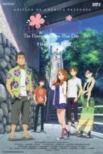 Watch Anohana the Movie The Flower We Saw That Day Sockshare