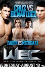 Watch WEC 50 : Cruz Vs Benavidez Sockshare