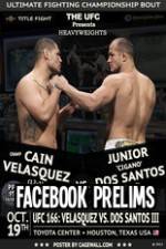 Watch UFC 166 Velasquez vs. Dos Santos III Facebook Prelims Sockshare